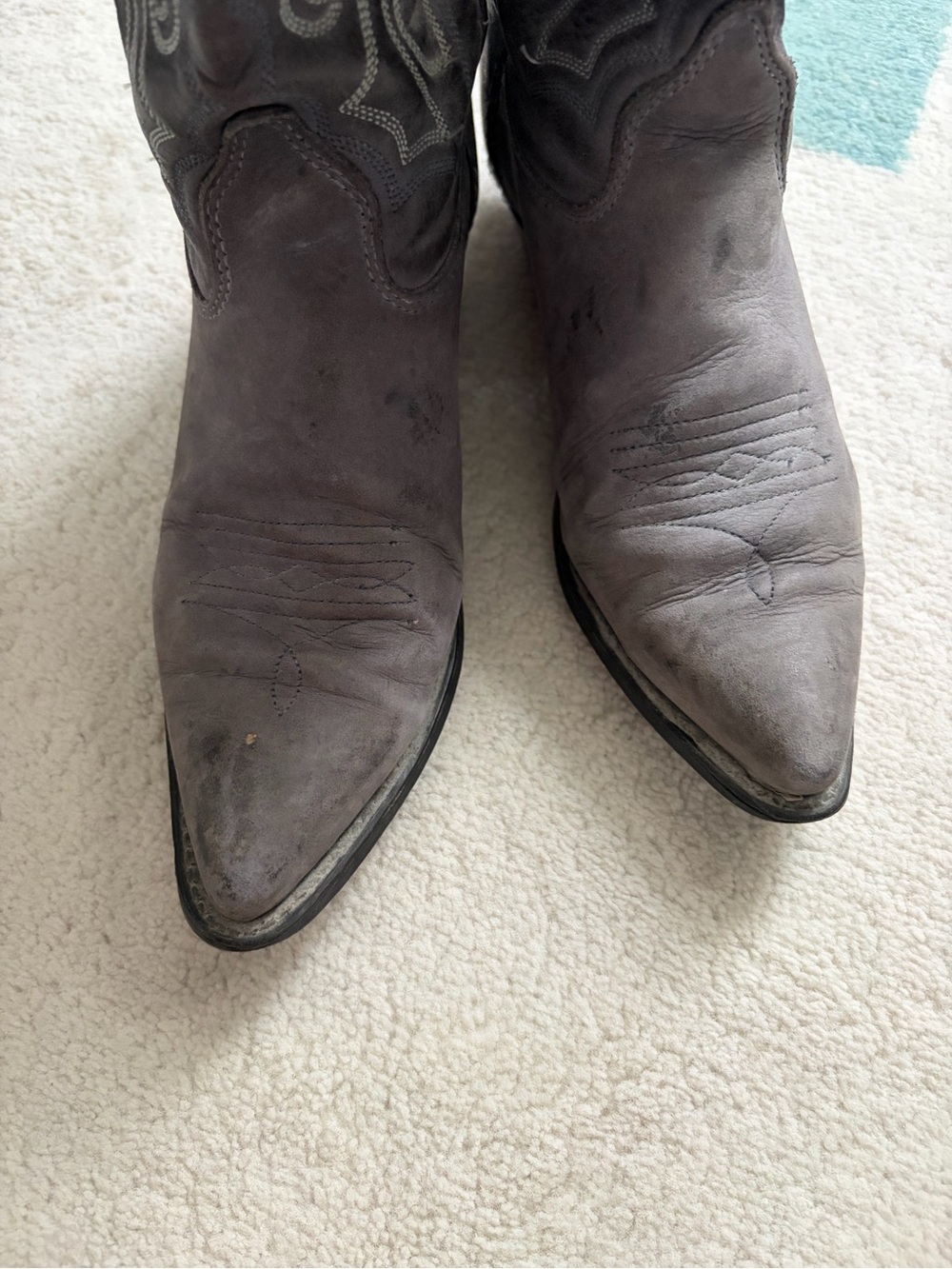 Classic Embroidered Western Cowgirl Boots size 6.5 - Picture 4 of 6